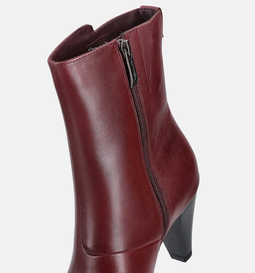 Tamaris Bordeaux Enkellaarzen voor dames (365040)
