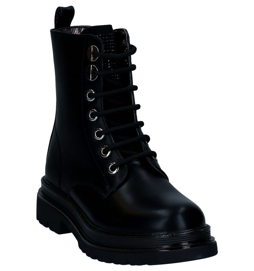 Asso Bottines robustes en Noir en simili cuir (296491)