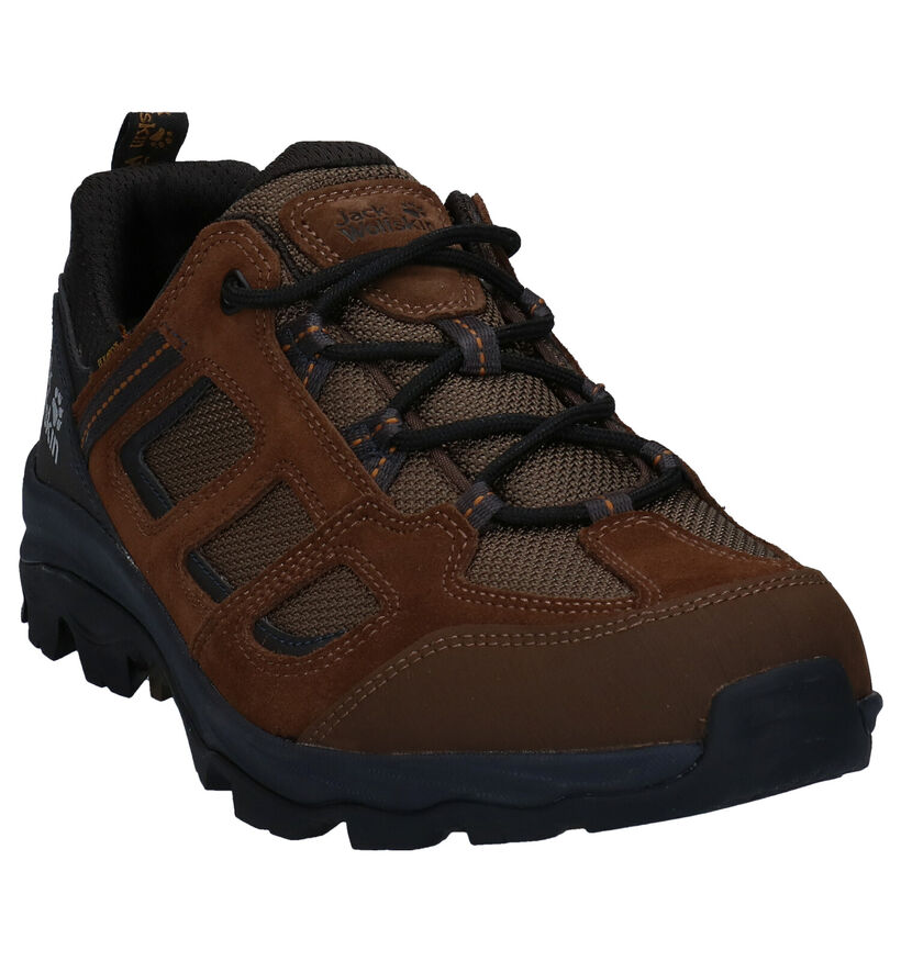 Jack Wolfskin Vojo 3 Texapore Chaussures de marche en Kaki pour hommes (302184) - pour semelles orthopédiques