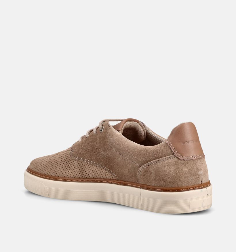 River Woods Chaussures classiques en Beige pour hommes (373395) - pour semelles orthop&eacute;diques