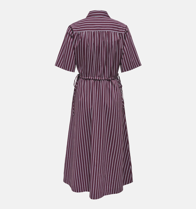 JDY Mio Robe mi-longue en Bordeaux pour femmes (378306)