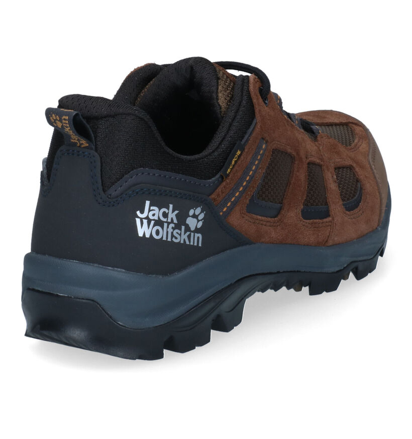 Jack Wolfskin Vojo 3 Texapore Kaki Wandelschoenen voor heren (302184) - geschikt voor steunzolen