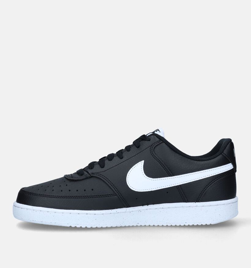 Nike Court Vision Low Next Nature Zwarte Sneakers voor jongens, heren (343756)