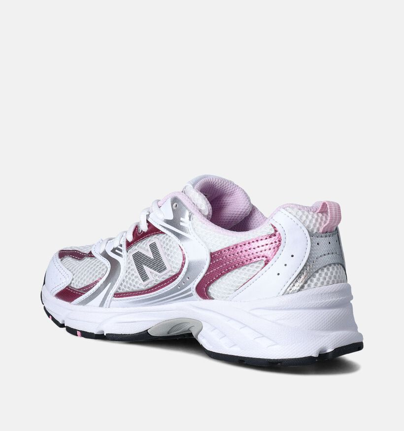 New Balance 530 Baskets en Blanc pour filles (353449) - pour semelles orthopédiques