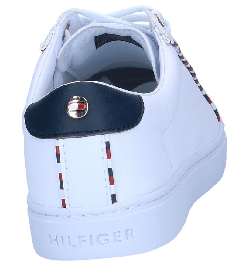 Tommy Hilfiger Baskets basses en Blanc en cuir (252690)