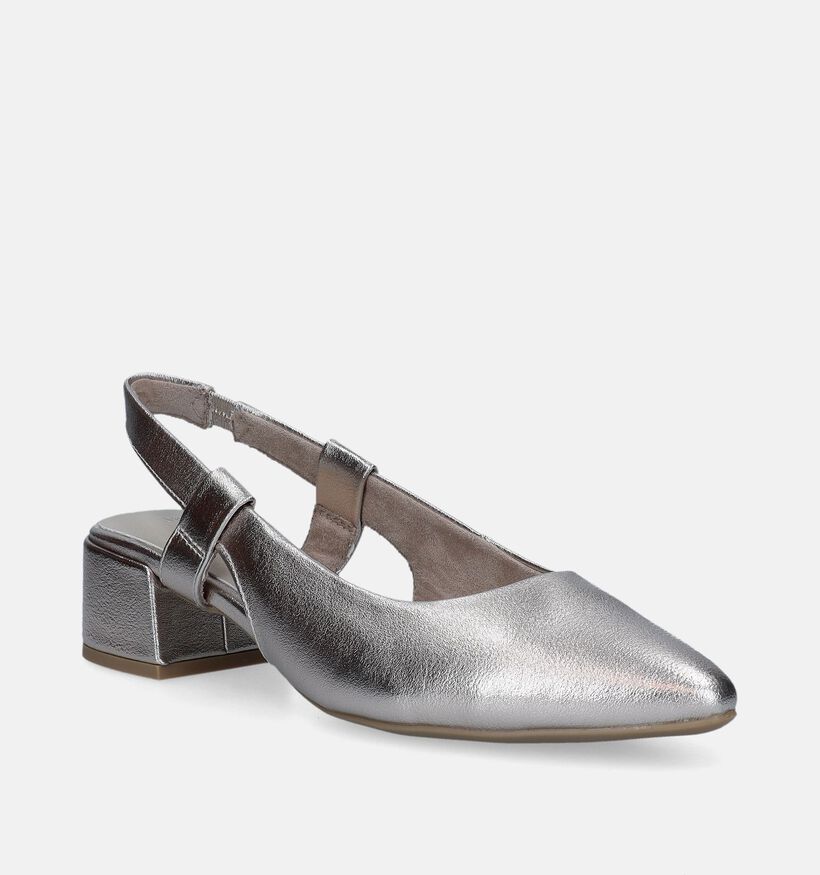 Marco Tozzi Escarpines slingback en Or pour femmes (335873)