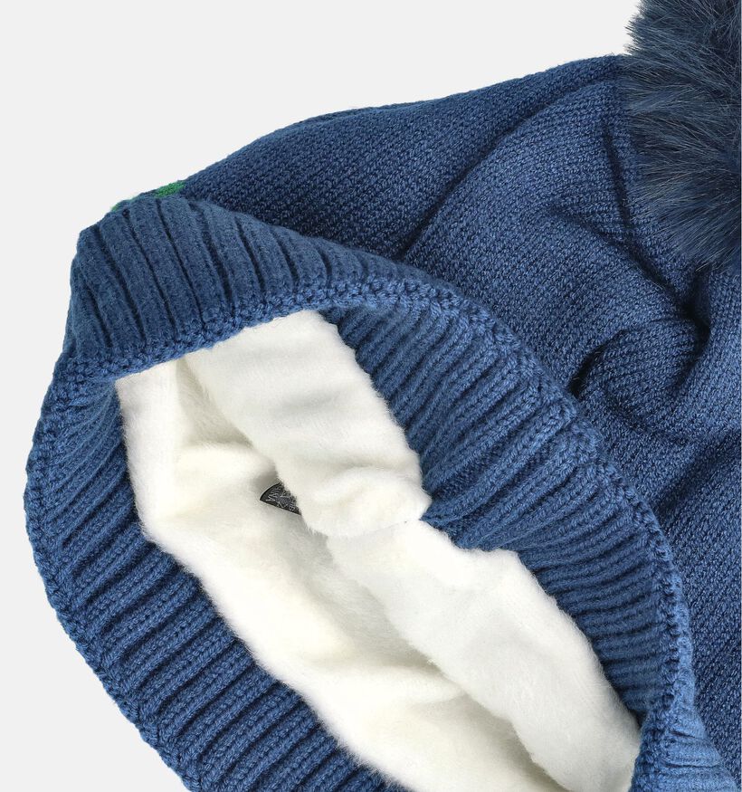 Via Limone Dino Bonnet en Bleu pour garçons (367425)