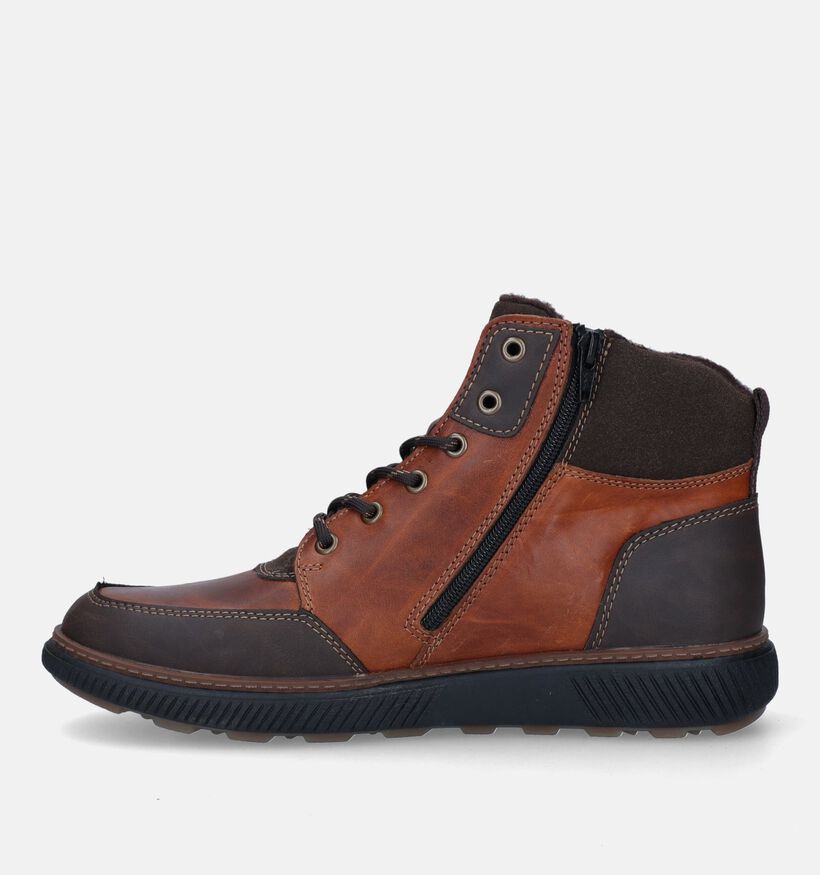 Rieker Chaussures hautes en Cognac pour hommes (331755) - pour semelles orthopédiques