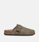 Scholl Bora Clog Sabots Kaki pour hommes (381873)