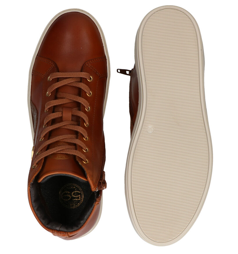 River Woods Eddie Baskets en Noir en cuir (281965)
