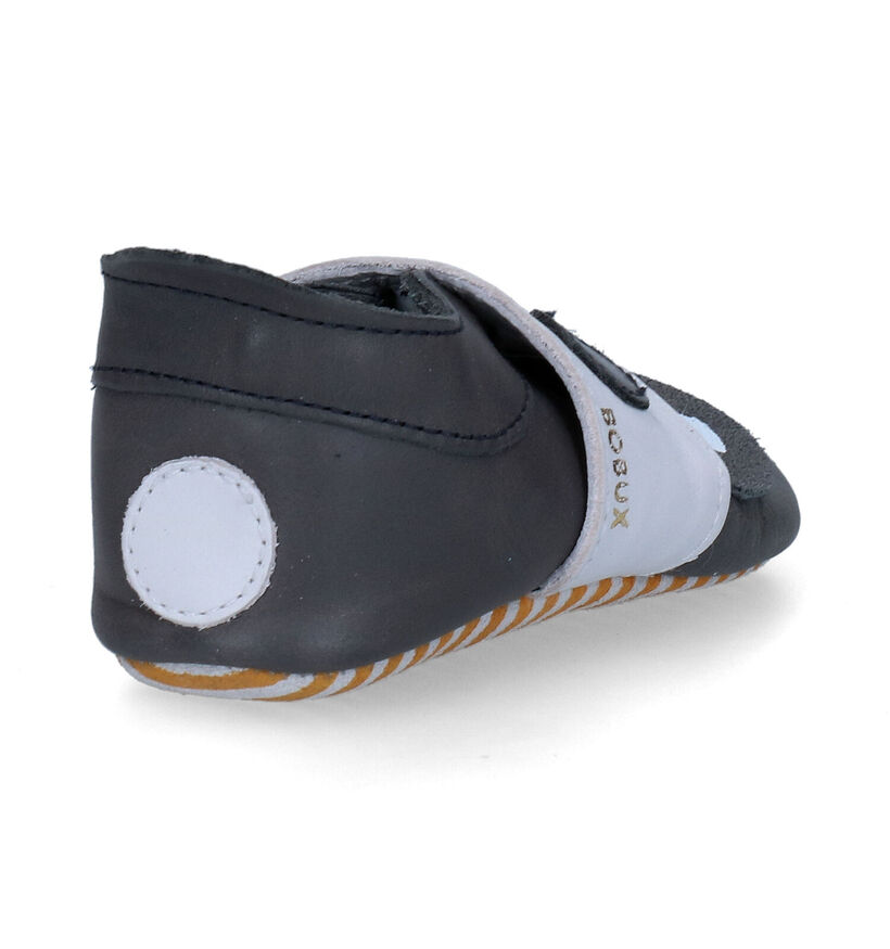 Bobux Bam Boo Chaussons pour bébé en Gris en cuir (303098)