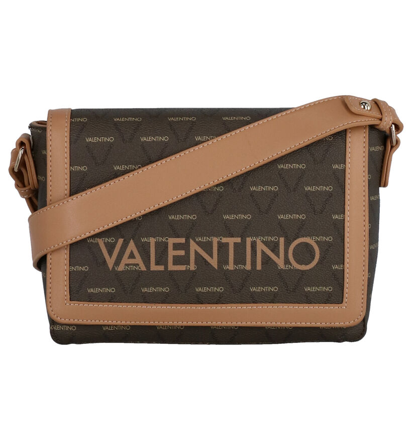 Valentino Handbags Liuto Sac Porté Croisé en Marron en simili cuir (275809)