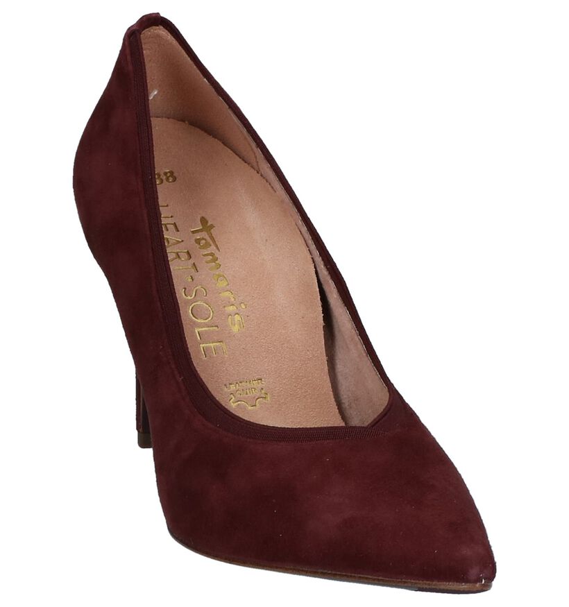 Tamaris Heart & Sole Escarpins en Noir en velours (226753)