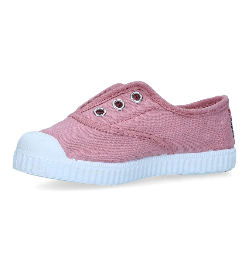 Cienta Slip-ons en Rose pour filles (323828) - pour semelles orthopédiques