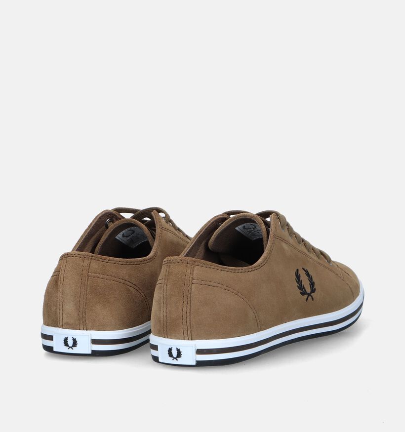 Fred Perry Kingston Suede Cognac Veterschoenen voor heren (333927)