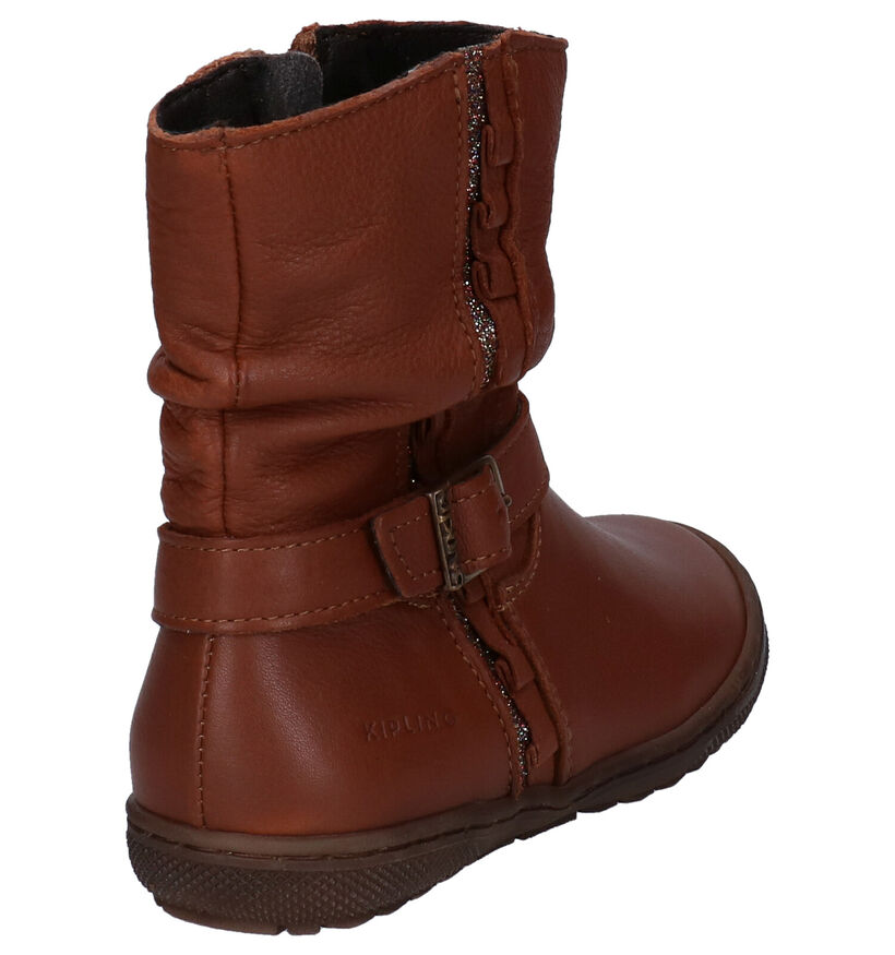 Kipling Hoya Bottes en Cognac en cuir (282838)