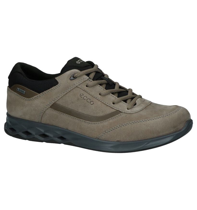 Taupe Casual Schoenen ECCO Wayfly in daim (235905)