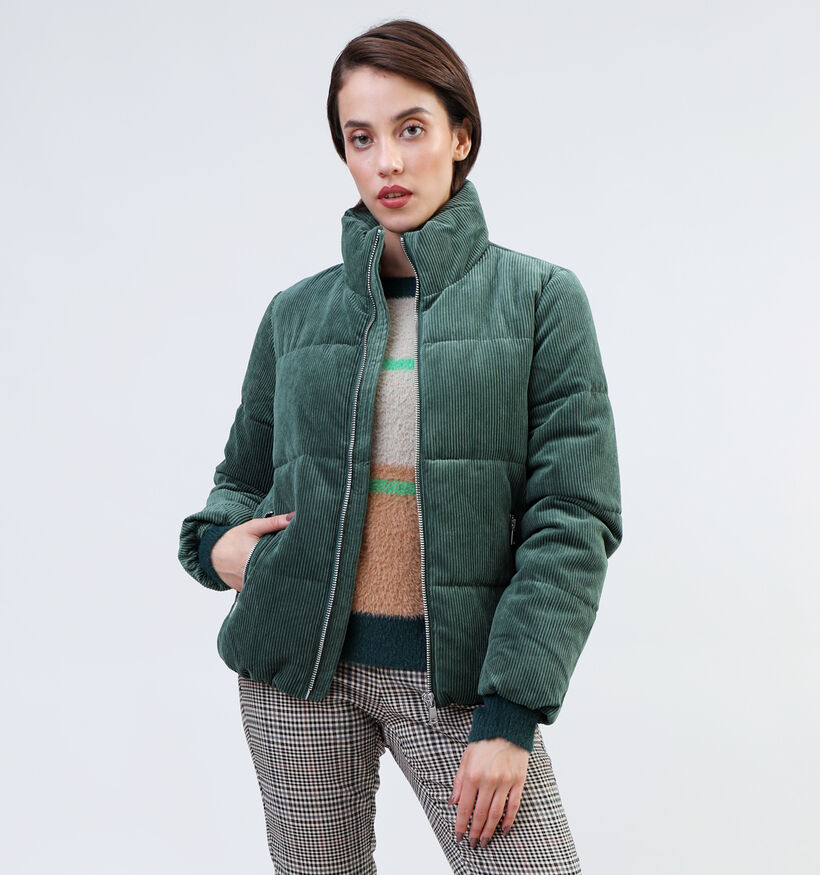 JDY Newlexa Groene Puffer jas voor dames (331942)