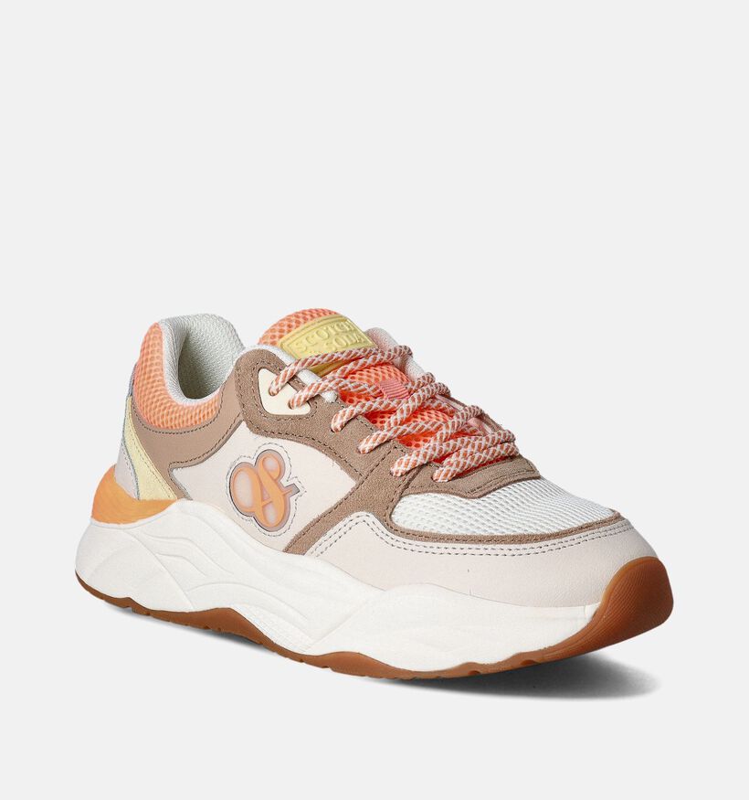 Scotch & Soda Celest Beige Sneakers voor dames (353300) - geschikt voor steunzolen