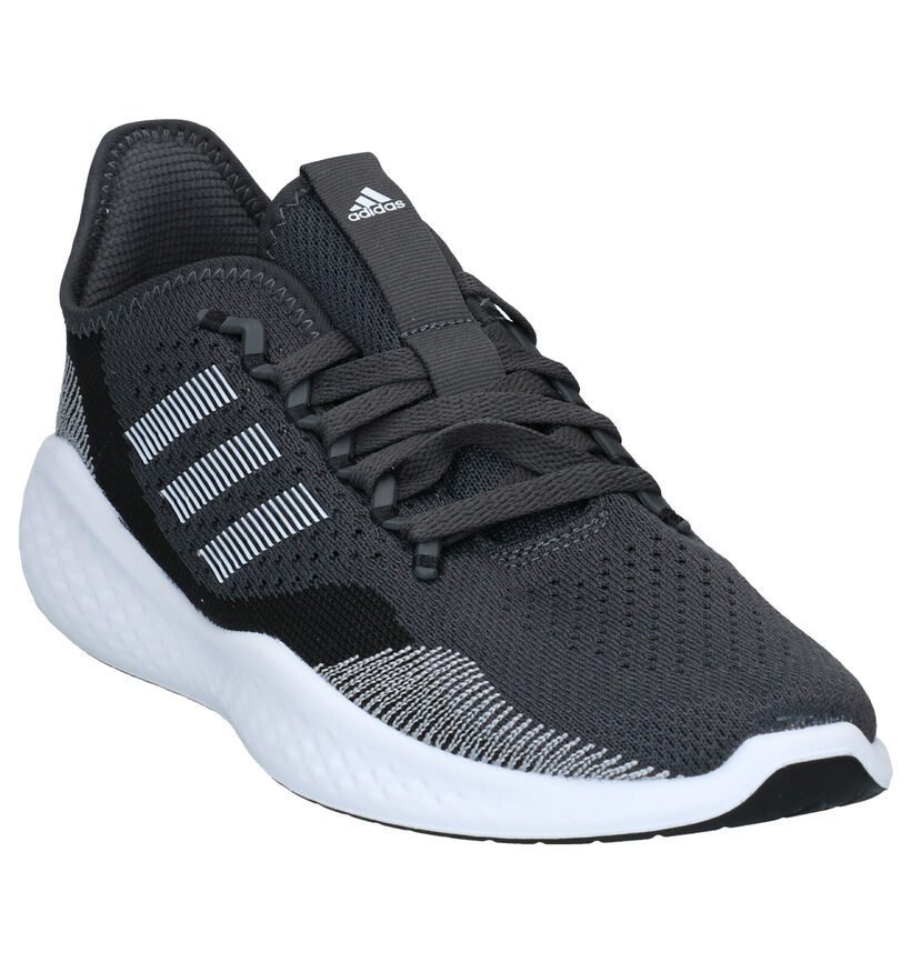 adidas Fluidflow Baskets en Blanc en textile (284852)