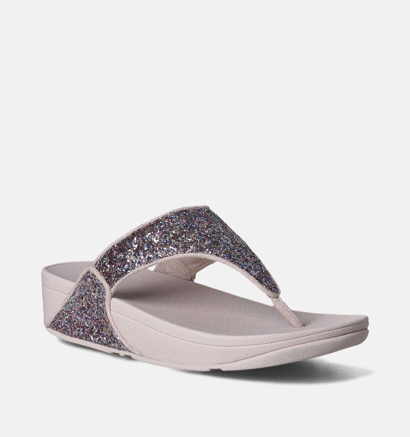 FitFlop Lulu Toepost Roze Teenslippers voor dames (353812)