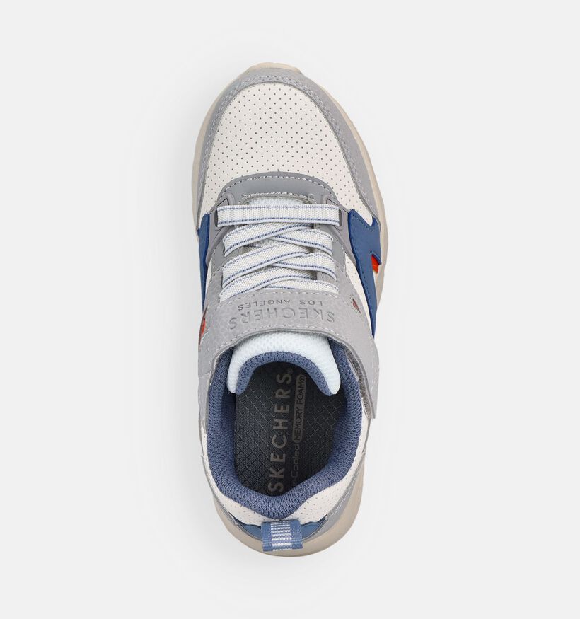 Skechers Uno Lite Baskets basses en Gris pour gar&ccedil;ons, filles (367767)