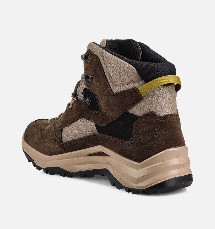 LOWA Ventierra GTX Mid Chaussures outdoor en Vert pour hommes (374304) - pour semelles orthop&eacute;diques