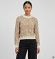 Vero Moda Jungle Pull en Marron pour femmes (377553)
