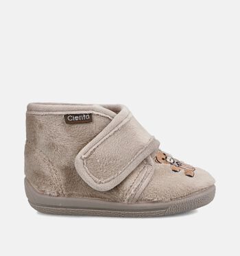 Cienta Mid Pantoffels Taupe