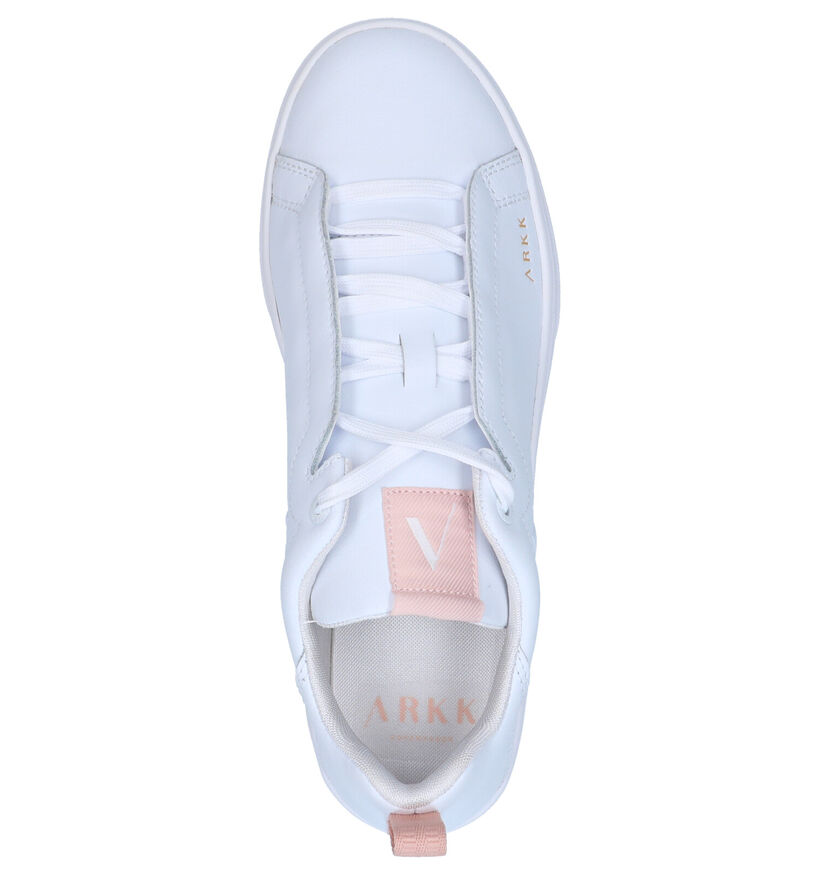 ARKK Uniklass Leather Baskets en Blanc en cuir (270978)