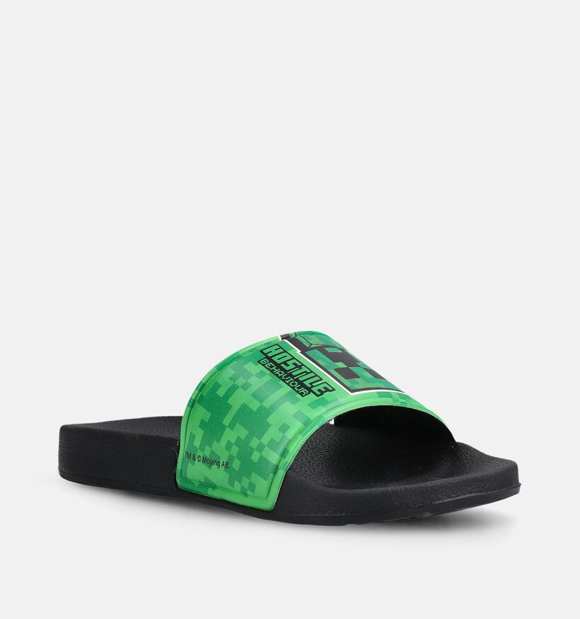 Minecraft Claquettes en Noir pour filles, gar&ccedil;ons (373648)