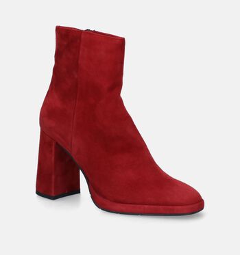 Bottines rouge