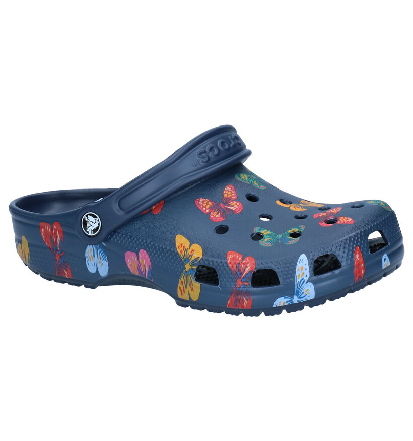 Crocs Classic Nu-pieds en Bleu en synthétique (270764)