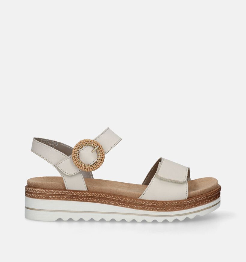 Remonte Beige Sandalen voor steunzolen voor dames (339232) - geschikt voor steunzolen