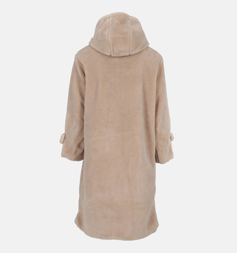 Dolce C. Manteau duveteux en Taupe pour femmes (358482)