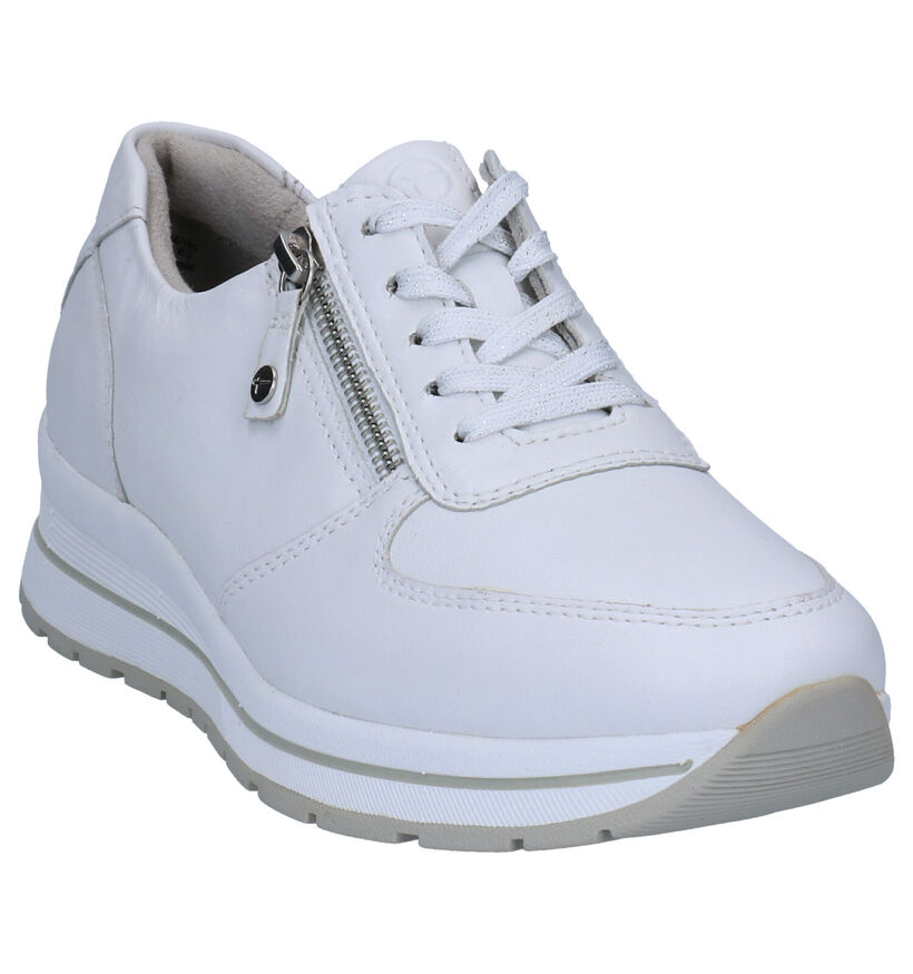 Tamaris Pure Relax Chaussures à Lacets en Blanc en cuir (270220)