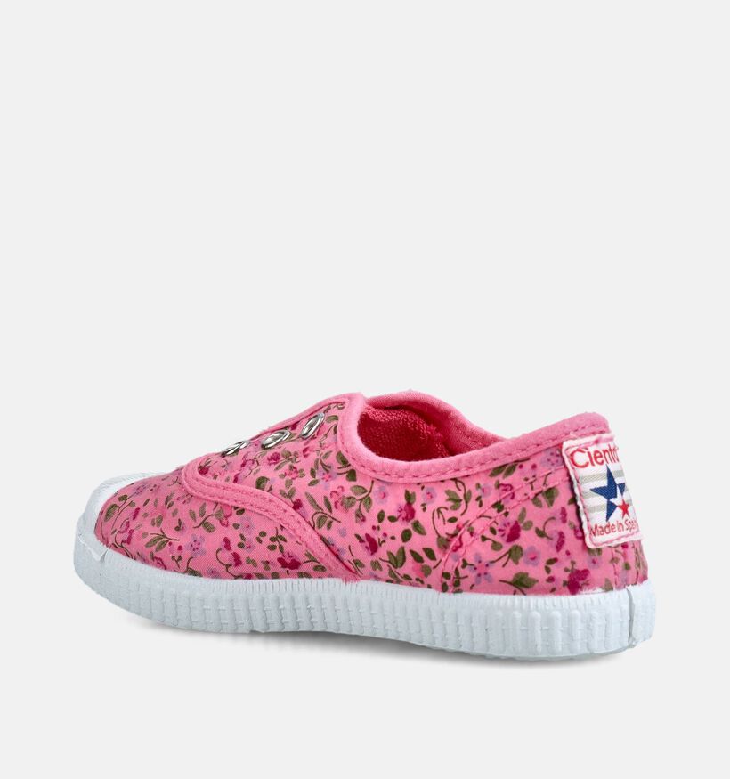 Cienta Baskets pour b&eacute;b&eacute; en Jaune pour filles (372153) - pour semelles orthop&eacute;diques