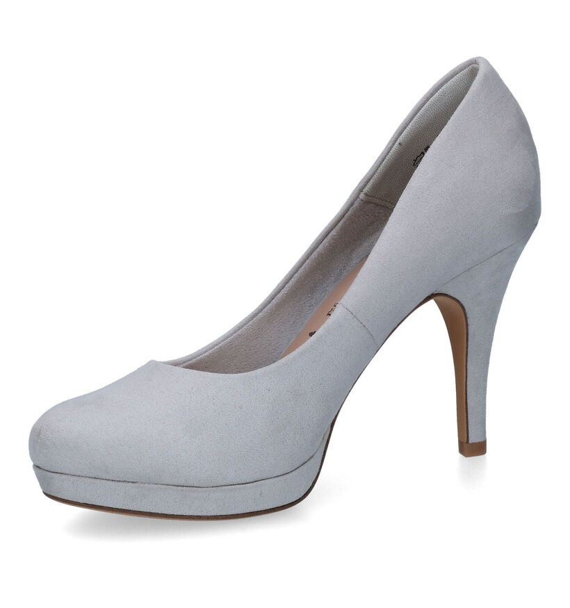 Tamaris Talons hauts en Gris clair en textile (306310)