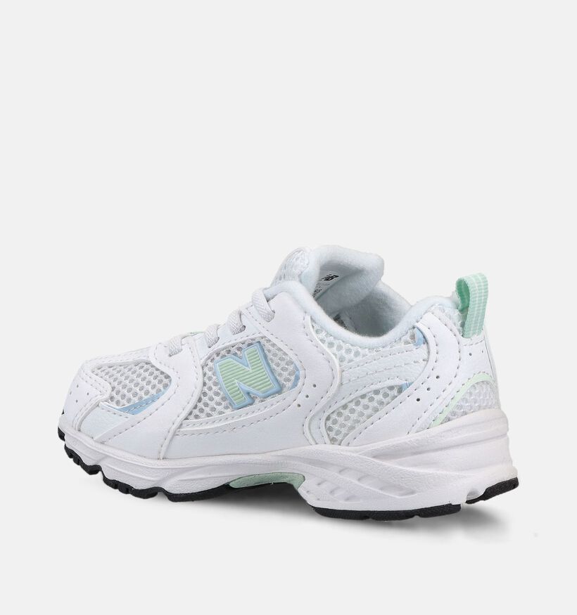 New Balance 530 Witte Sneakers voor meisjes (366210) - geschikt voor steunzolen