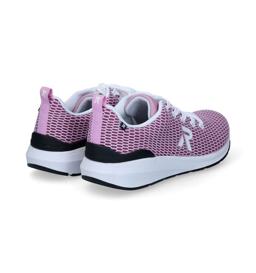 R-Evolution Baskets casual en Rose pour femmes (310165) - pour semelles orthopédiques