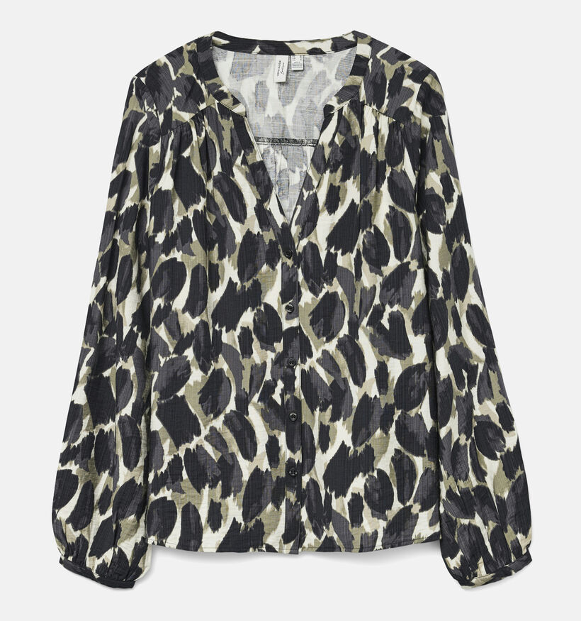 Vero Moda Curve Zwarte Blouse voor dames (362597)
