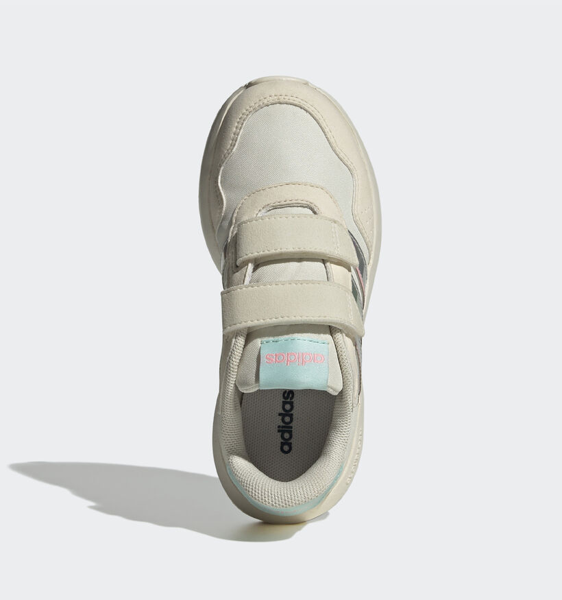 adidas Run 60s CF C Baskets en Blanc pour filles (343290)