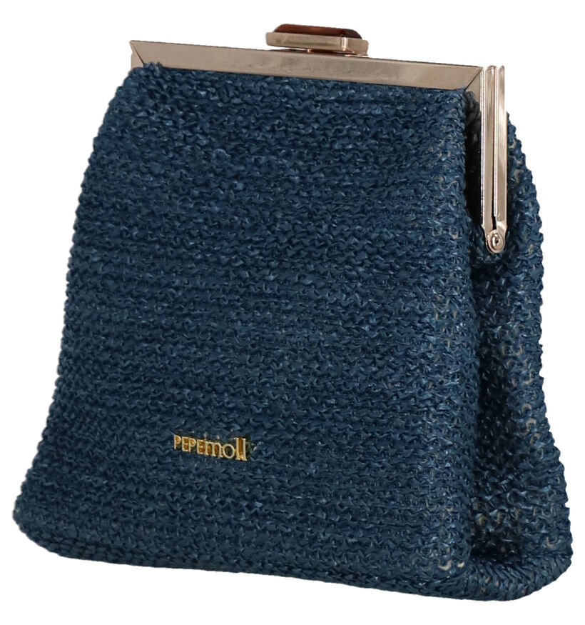 Pepe Moll Pochette en Bleu foncé en textile (274730)