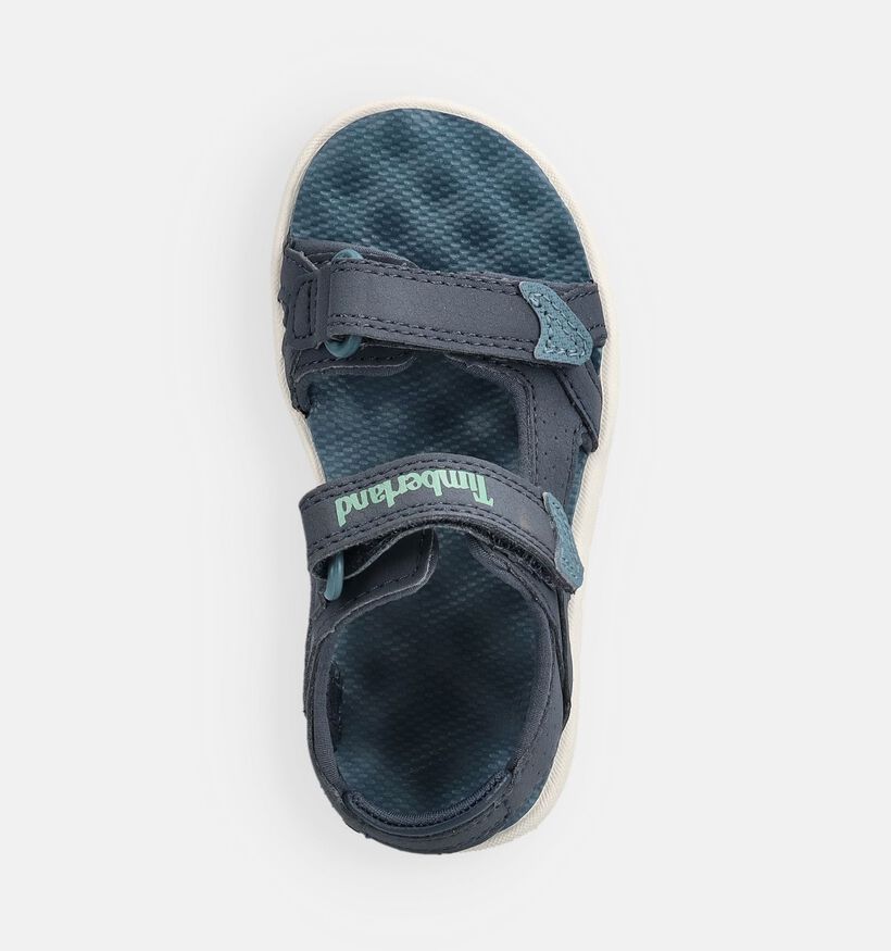 Timberland Perkins Row Sandales d'eau en Bleu fonc&eacute; pour filles, gar&ccedil;ons (371905)