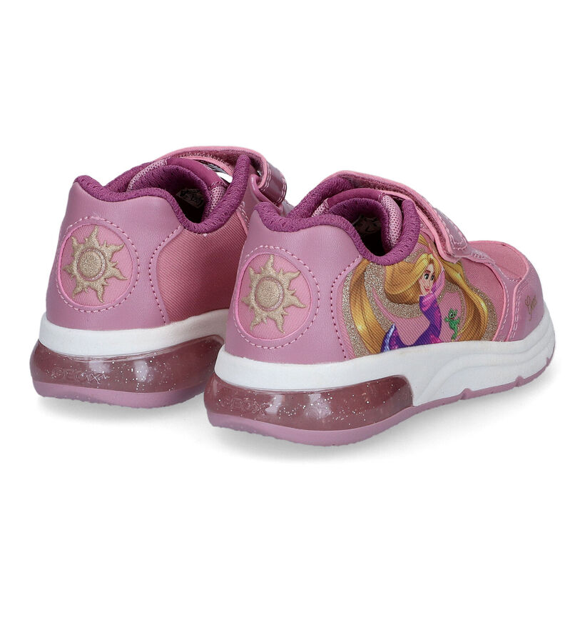 Geox Disney Princess Baskets en Rose en simili cuir (311006)