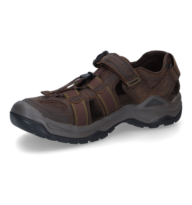 Teva Omnium Bruine Trekkingsandalen voor heren (354650)