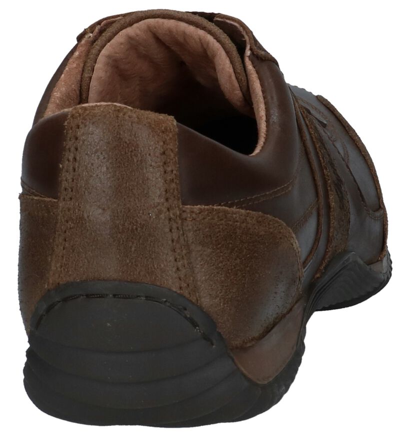 Zwarte Casual Veterschoenen Australian Owen in leer (251254)