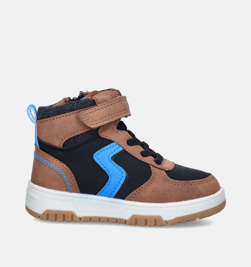 Milo & Mila Cognac Babyschoenen voor jongens (347151)