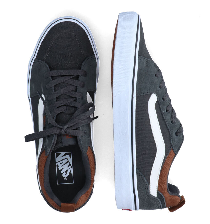 Vans Filmore Baskets en Noir en textile (312670)