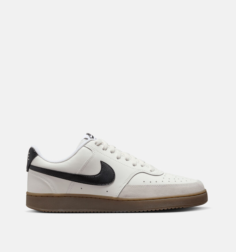 Nike Court Vision Witte Sneakers voor jongens, heren (343759)